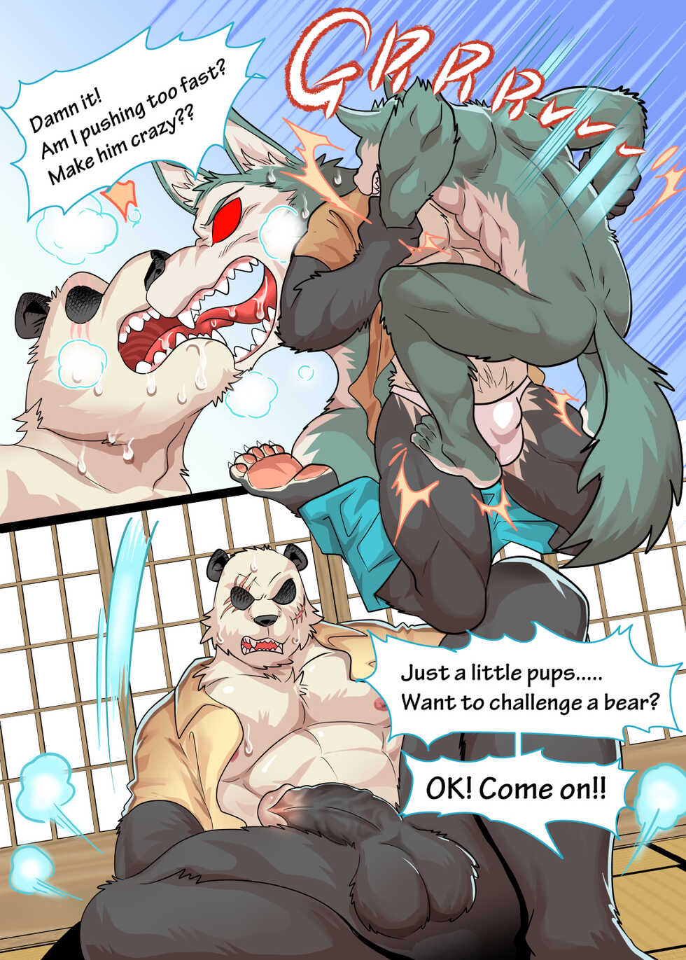 [Kuma Hachi] Panda’s Hell Training – BEASTARS dj [English] - Page 8