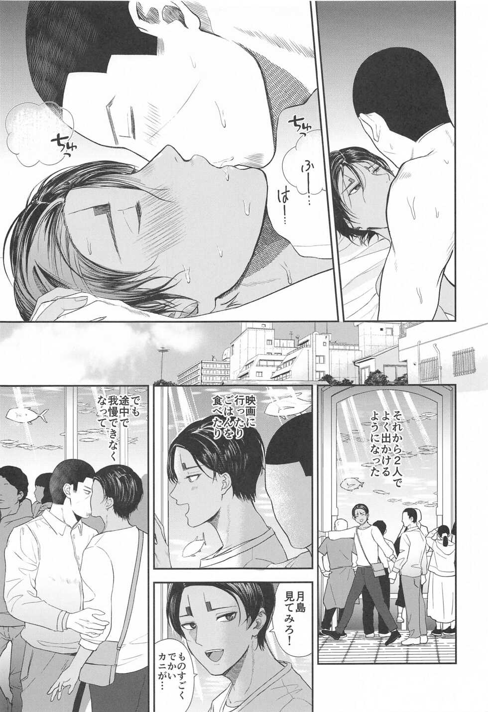 (Tsukiyo ni Koi no Nage Kiss DR2021) [Tsumikinoshiro (Tsumi)] Koi o shirazu ni saku Hana yo (Golden Kamuy) - Page 18