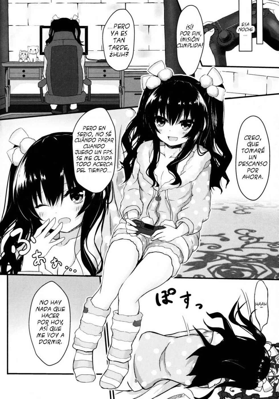 (C94) [EX Production (EX Alnam)] Uni-chan wa Onanie ga Yamerarenai (Hyperdimension Neptunia) [Spanish] [EstiaScansi] - Page 8