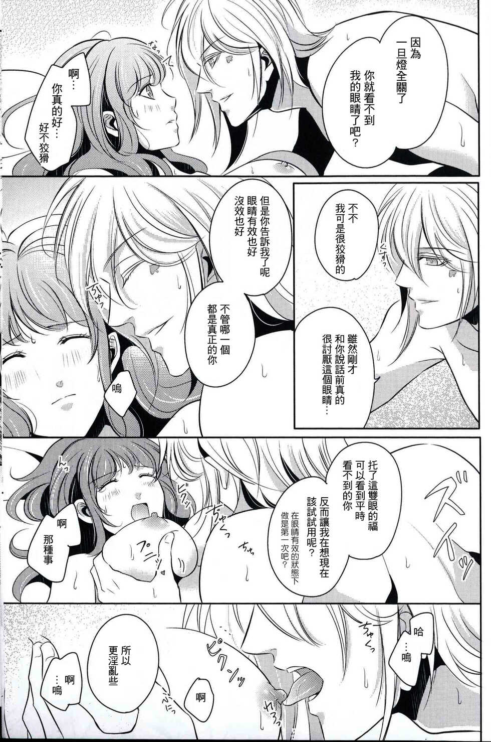 (C84) [K.N.D. (AKIRAUTA)] eyes ~Shisen no Saki ni Iru Kimi e~ (AMNESIA) [Chinese] [莉赛特汉化组] - Page 13