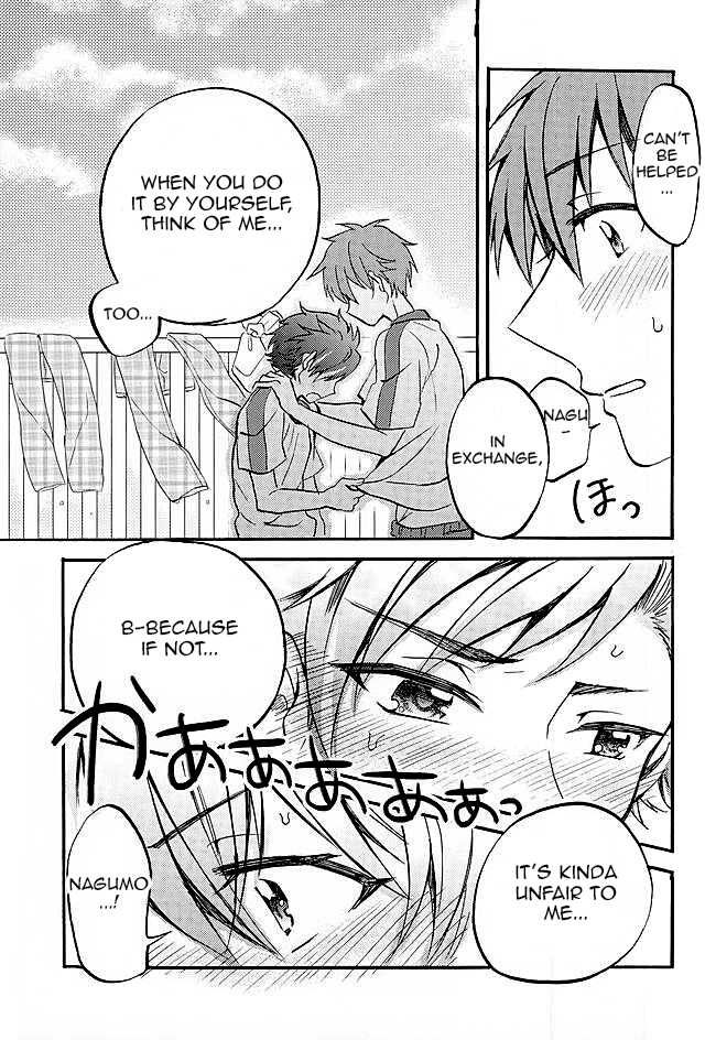 (brilliant days3) [KENKOKOTSU (Seno Fumiki)] Ote! Osuwari! Chinchin wa Mate! (Ensemble Stars!) [English] [Marumochi Scans] - Page 12