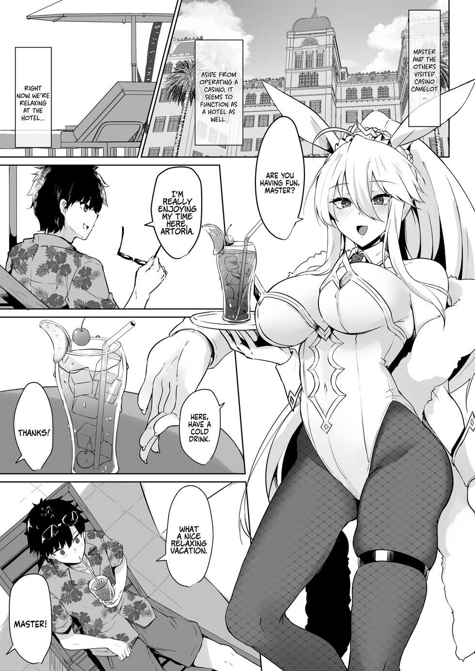 [Tiusan Kingdom (Kazamitiu)] Bunnyue-sama no Omotenashi | The Hospitality of The Bunny King (Fate/Grand Order) [English] [Coffedrug] [Digital] - Page 5