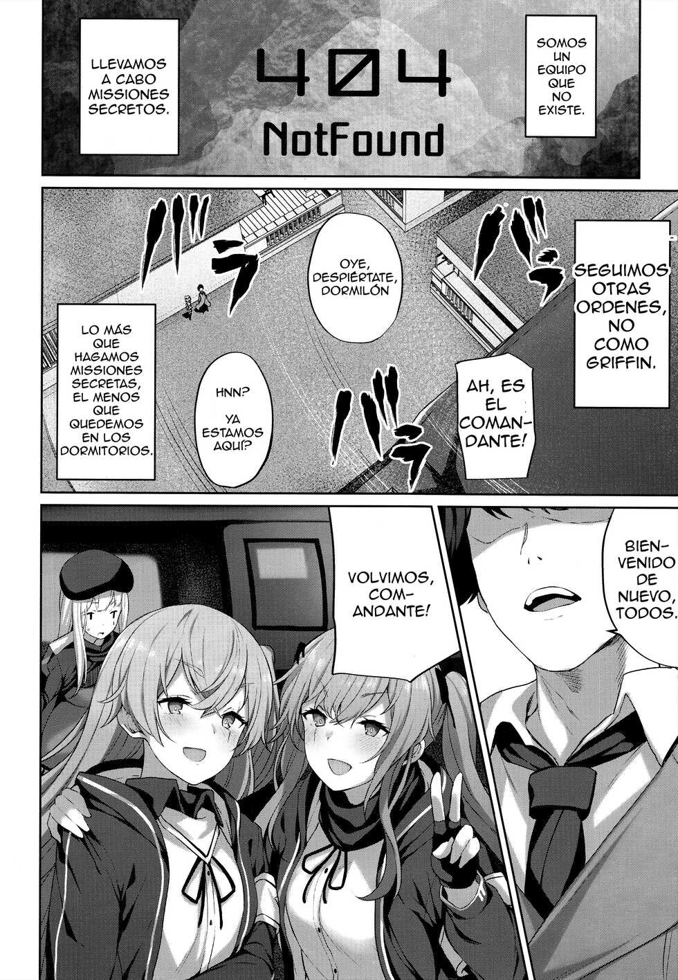 (C96) [Horumon Curry (Tobimura)] Shikikan no Sei dakara (Girls' Frontline) [Spanish] - Page 4