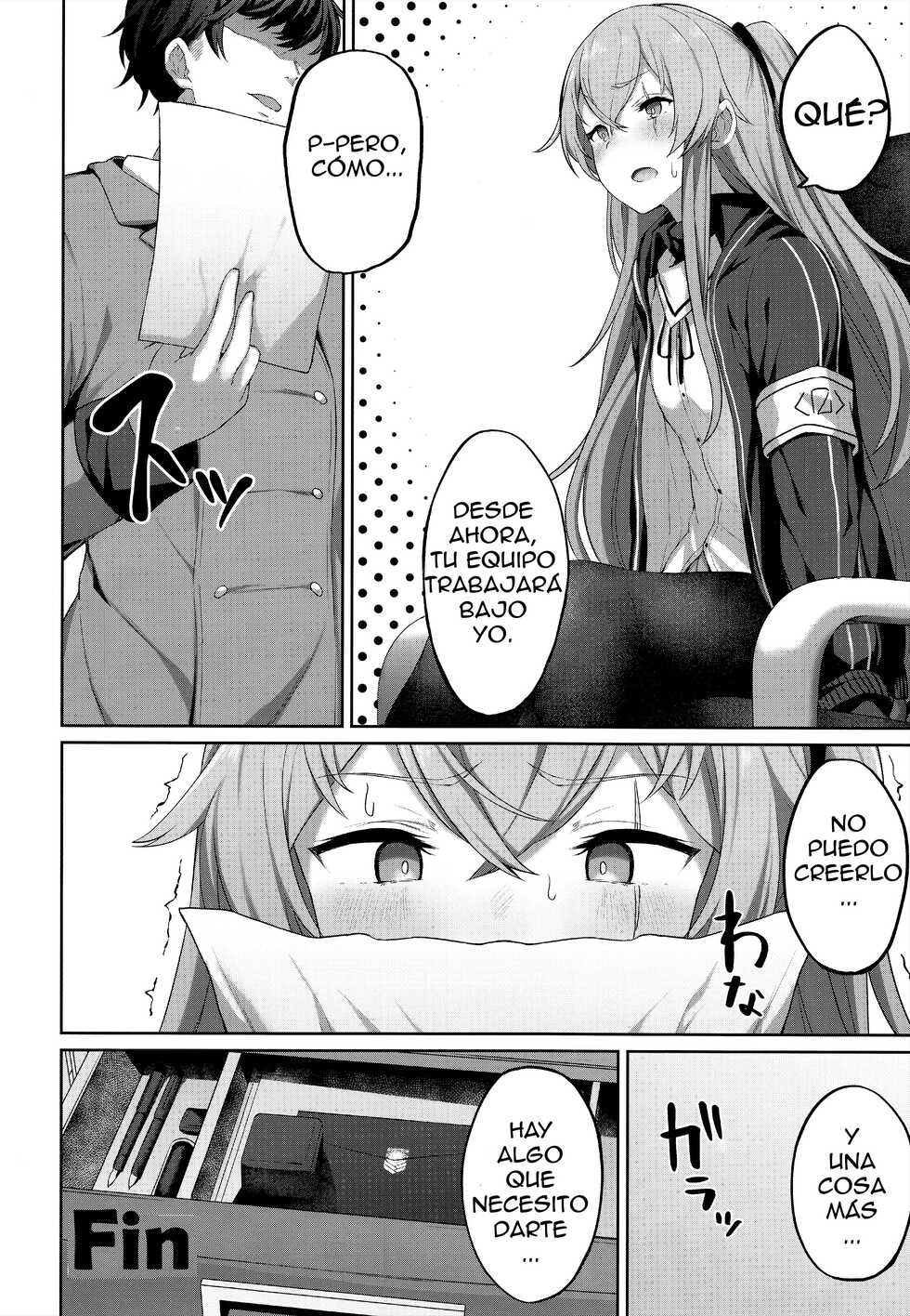 (C96) [Horumon Curry (Tobimura)] Shikikan no Sei dakara (Girls' Frontline) [Spanish] - Page 20