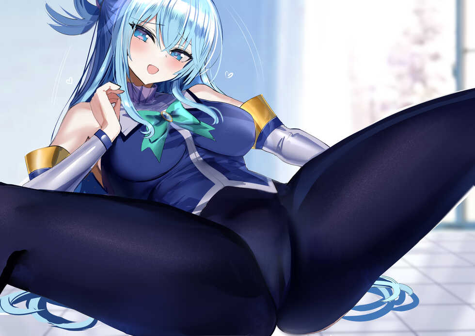 [Hanasaka Houcha] Aqua-sama Serifu Nashi (Kono Subarashii Sekai ni Syukufuku o!) - Page 1