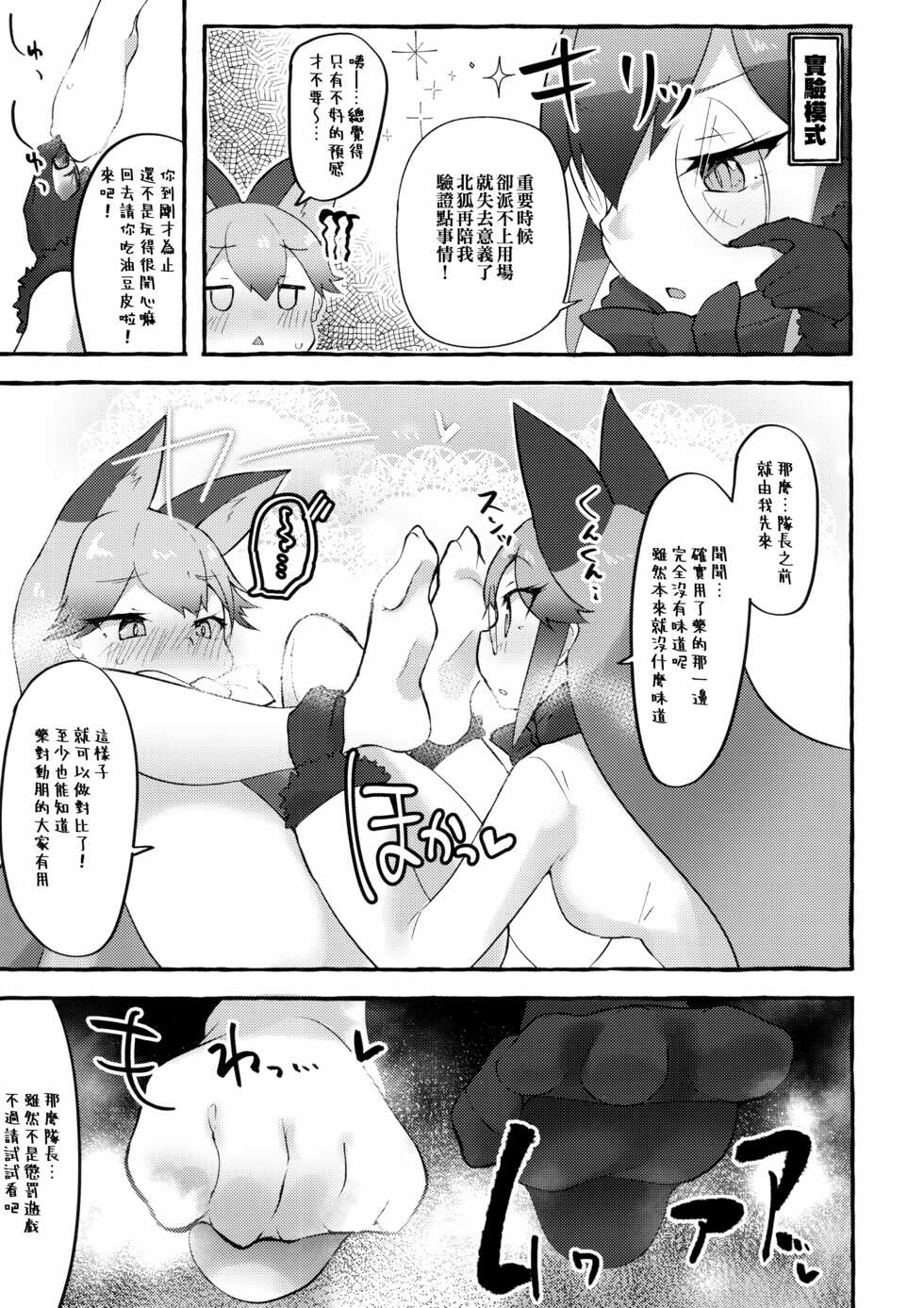 (C99) [Nekosu no Sumika (Nekosu)] Gingitsune Kunkun (Kemono Friends) [Chinese] [臭鼬娘漢化組] - Page 11