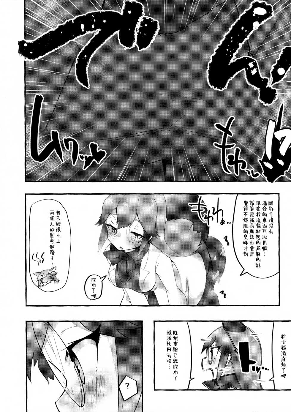(C99) [Nekosu no Sumika (Nekosu)] Gingitsune Kunkun (Kemono Friends) [Chinese] [臭鼬娘漢化組] - Page 14