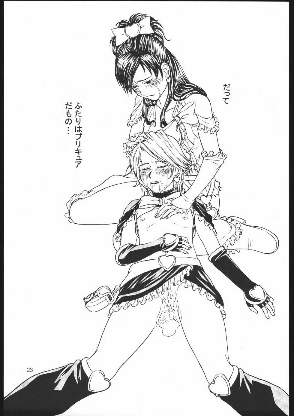 (C67) [High Thrust (Inomaru)] Cure Thrust (Futari wa Pretty Cure) - Page 22