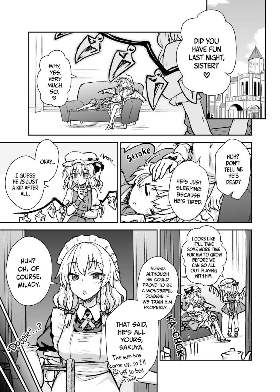 [110-GROOVE (Itou Yuuji)] Sakuya-san ga Arawareta! (Touhou Project) [English] [BoundaryTL] [Digital] - Page 2