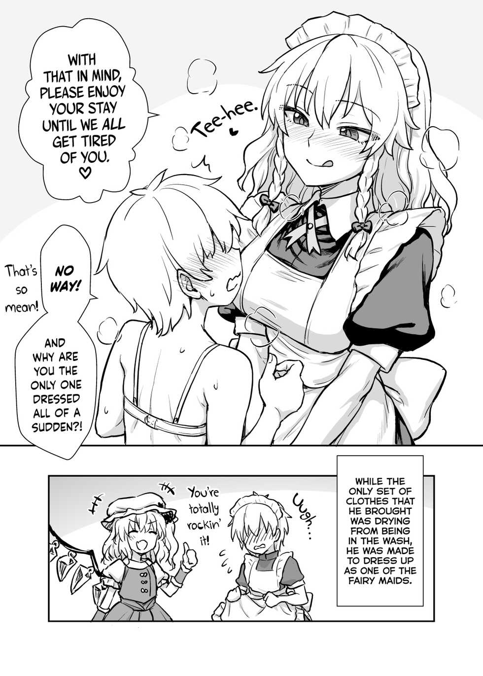 [110-GROOVE (Itou Yuuji)] Sakuya-san ga Arawareta! (Touhou Project) [English] [BoundaryTL] [Digital] - Page 16