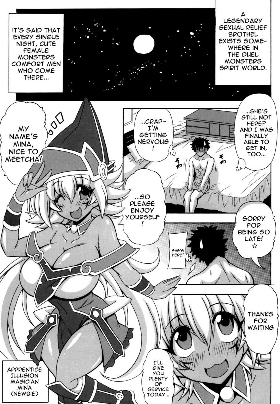 [Leaz Koubou (Oujano Kaze)] Gensou no Loli Kyonyuu Minarai Madoushi Mina | Fantasy Big Breasted Loli Magician Apprentice Mina (Yu-Gi-Oh!) [English] {Doujins.com} [Digital] - Page 2