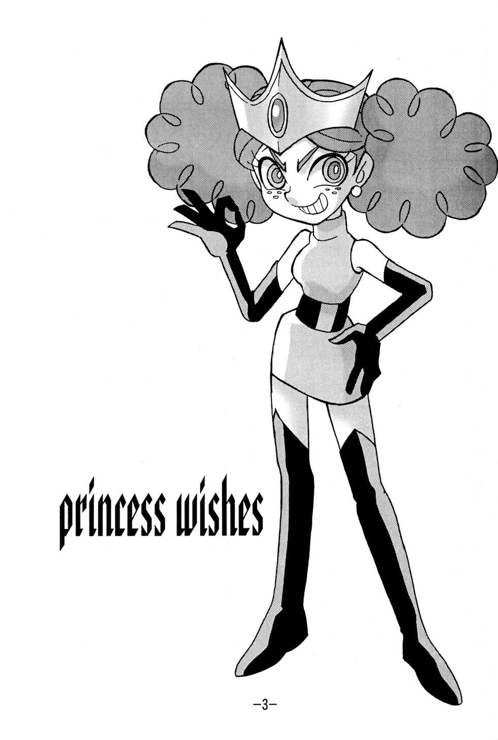 (C72) [UNION OF THE SNAKE (Shinda Mane, KENICHI. T)] princess wishes (Powerpuff Girls Z) - Page 3