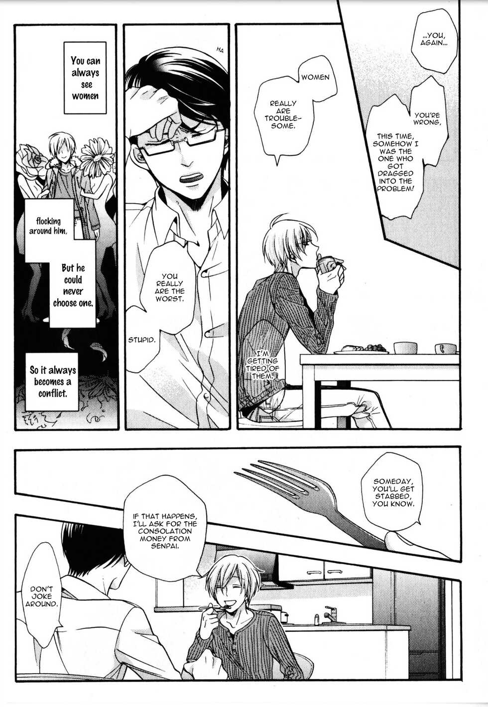[Ichinashi Kimi] Kawaii Senpai no Kaigoroshikata | How to Keep a Cute Senpai until He Dies [English] {Exiled Rebels Scans} - Page 18