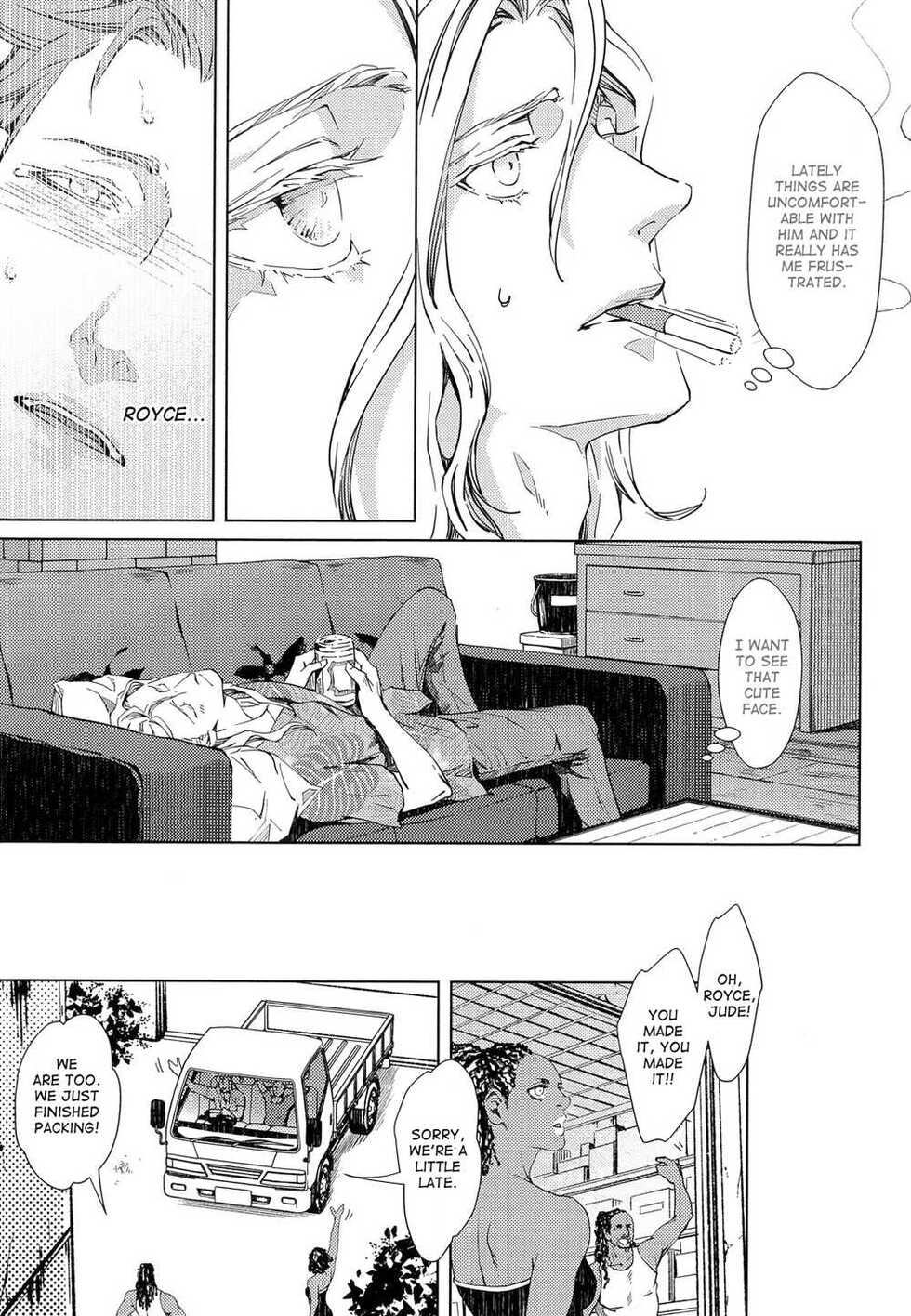 [Zariya Ranmaru] Nemuri Otoko to Koi Otoko (Mesu Ochi BL) [English] {Exiled Rebels Scans} - Page 10