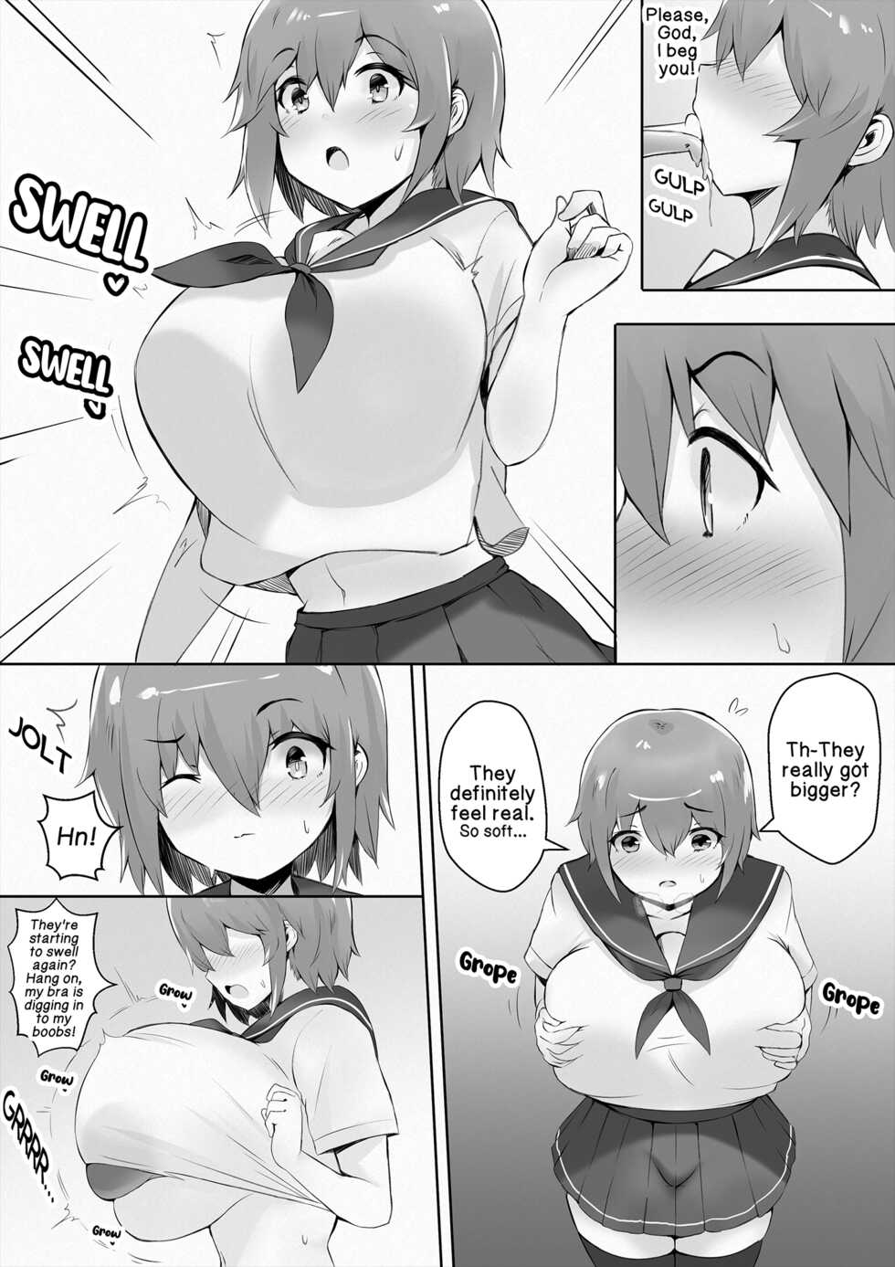 [Teruwo] Kokuhaku suru Tameni Yu Houkyouyaku o Nonda Jimikko-chan ga Taihen na Koto ni Naru Manga [Zenpen] - Page 8