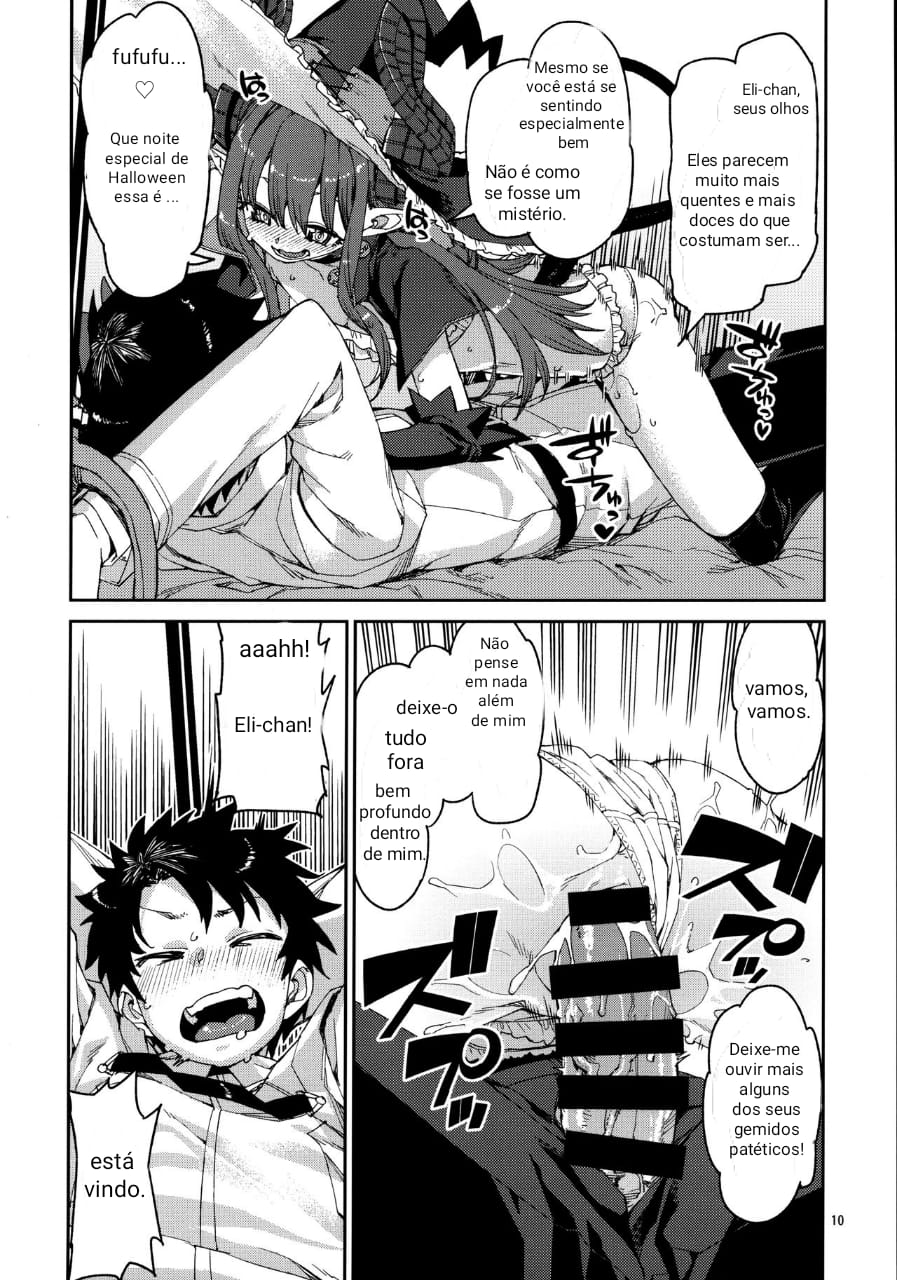 (C97) [Jikomanzoku (Akitsuki Itsuki)] Halloween no Yoru wa Tokubetsu na... (Fate/Grand Order) [Portuguese-BR] [Kuri_Scans] - Page 11