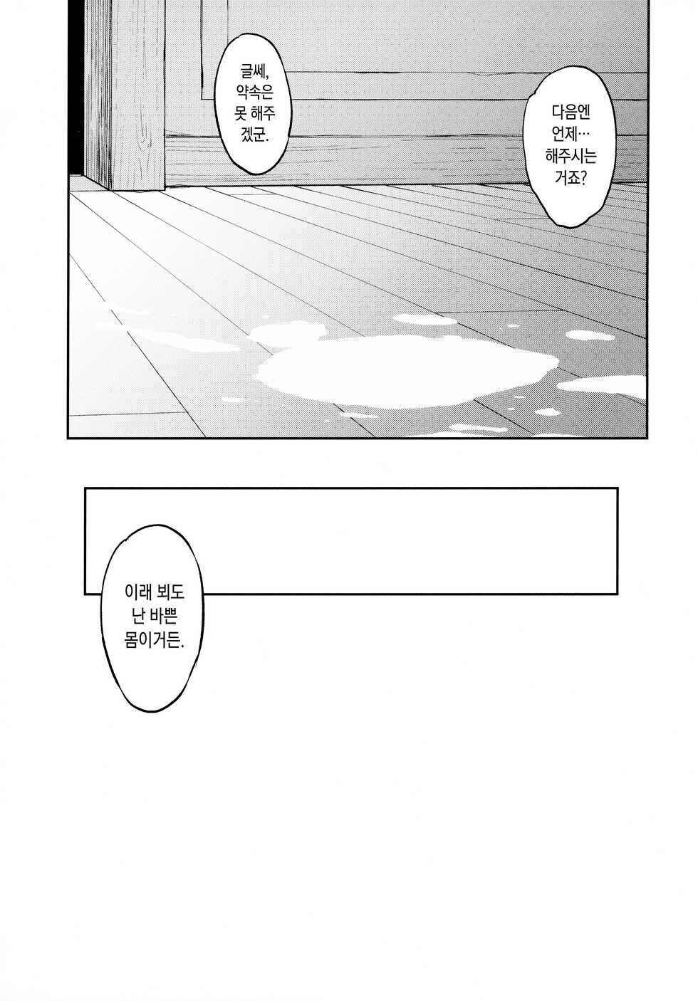 (C99) [Dish up (Warabi Yuuzou)] Mona-Gete Watashi wa Mona, Gete-sama no Shoyuubutsu desu. (Genshin Impact) [Korean] - Page 16