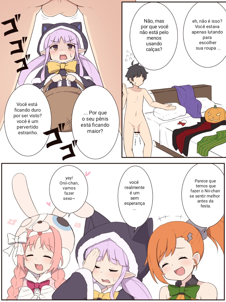 [Fizz] Little Sex Halloween Night no Ohanashi | Little Sex Halloween Night Story (Princess Connect! Re:Dive) [Portuguese-BR] [Kuri_Scans] - Page 2