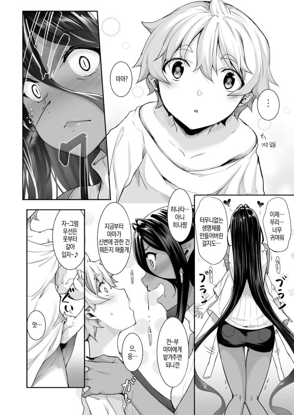 [In The Sky (Nakano Sora)] Chotto dake Ai ga Omoi Dark Elf ga Isekai kara Oikakete Kita 3 | 조금 사랑이 과한 다크엘프가 이세계에서 쫓아왔다3 [Korean] [팀 마스터] [Digital] - Page 4