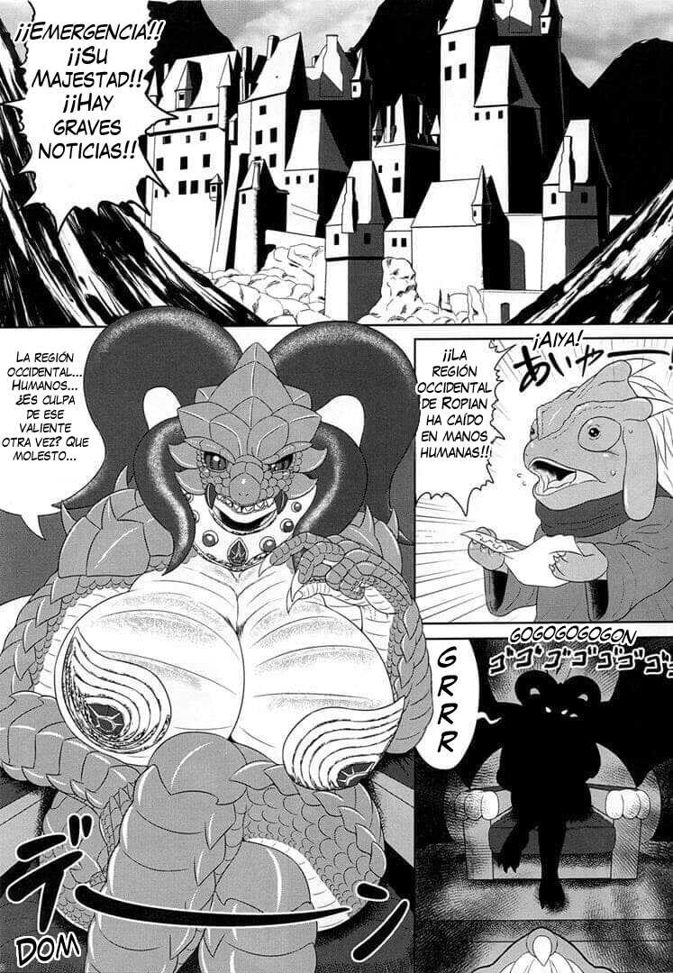 (Kemoket 6) [Seiitsukyou (Goto-Beido)] Banouki Ryuumaouden [Spanish] [Red Fox Makkan] - Page 2