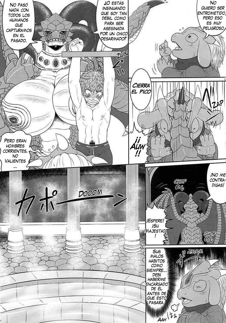 (Kemoket 6) [Seiitsukyou (Goto-Beido)] Banouki Ryuumaouden [Spanish] [Red Fox Makkan] - Page 6