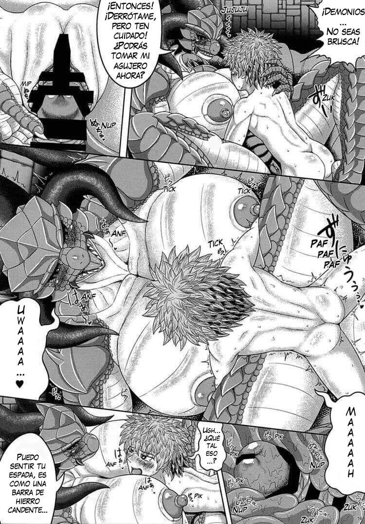 (Kemoket 6) [Seiitsukyou (Goto-Beido)] Banouki Ryuumaouden [Spanish] [Red Fox Makkan] - Page 15