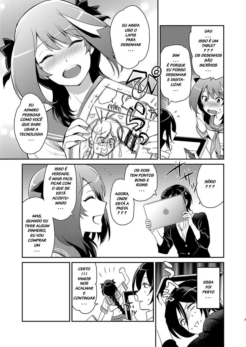 [Kitsune (Tachikawa Negoro)] Otokonoko Sakka ga Genkou Gasshuku o Kaisai Shitara! (Kantai Collection -KanColle-) [Portuguese-BR] [Digital] - Page 6