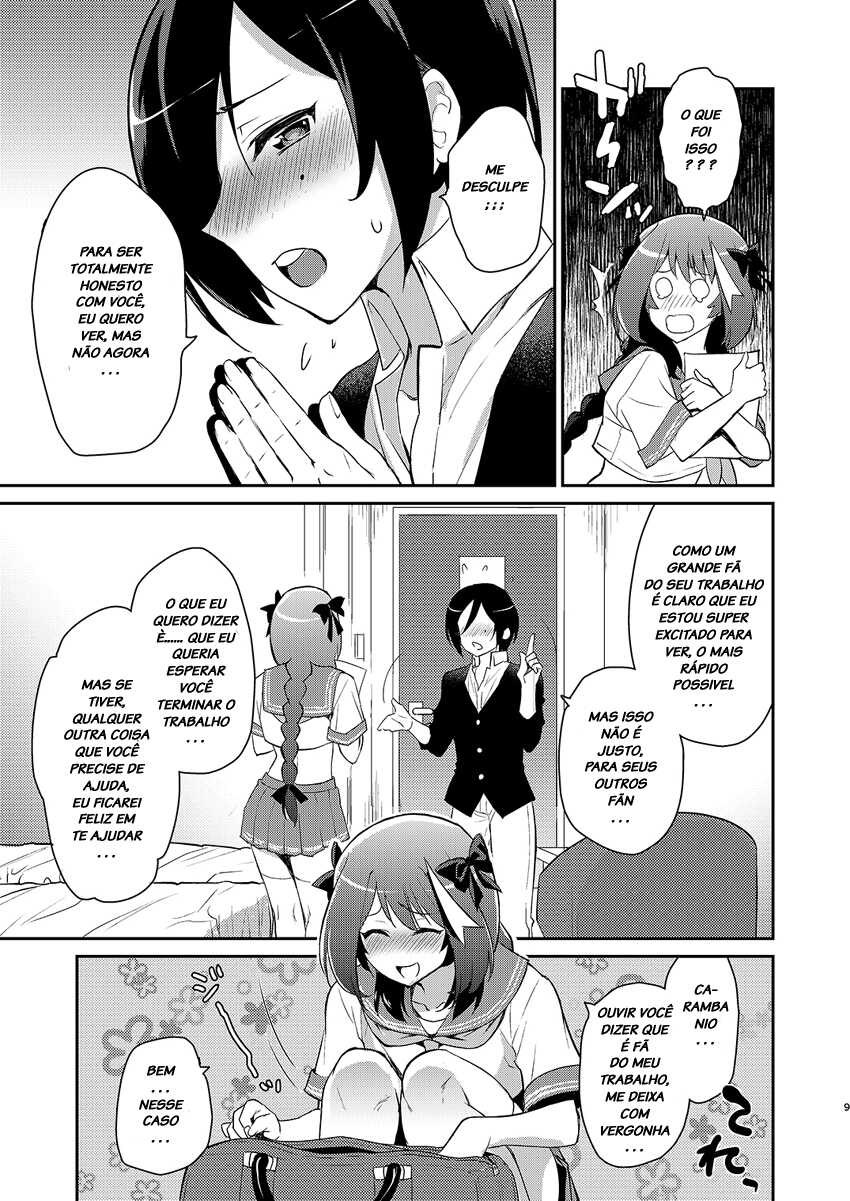 [Kitsune (Tachikawa Negoro)] Otokonoko Sakka ga Genkou Gasshuku o Kaisai Shitara! (Kantai Collection -KanColle-) [Portuguese-BR] [Digital] - Page 8