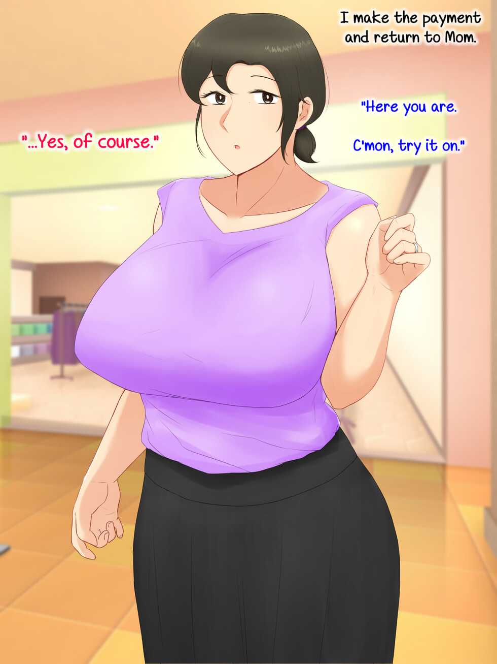 [Nureshidare] Itsumo yasashii bakunyuu kaasan ni honki de koi shita boku ga boshi rabuhamesekkusu o tassei suru made | I Fell Madly in Love with My Kind, Big-Boobed Mom, and Ultimately Achieved Lovey-Dovey Mom-Son Sex [English] [incogna777] - Page 24