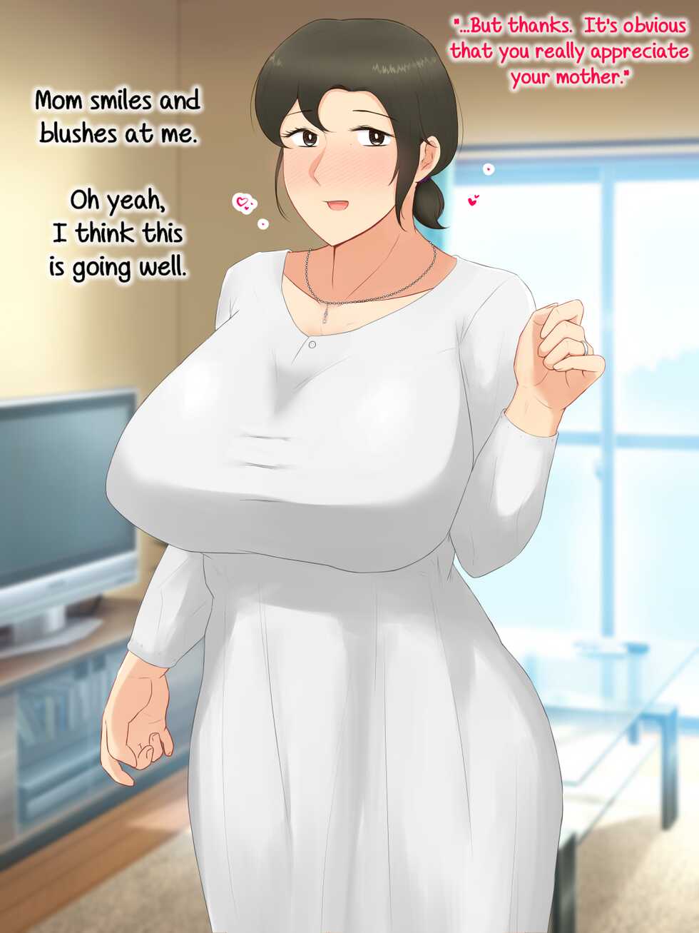 [Nureshidare] Itsumo yasashii bakunyuu kaasan ni honki de koi shita boku ga boshi rabuhamesekkusu o tassei suru made | I Fell Madly in Love with My Kind, Big-Boobed Mom, and Ultimately Achieved Lovey-Dovey Mom-Son Sex [English] [incogna777] - Page 32