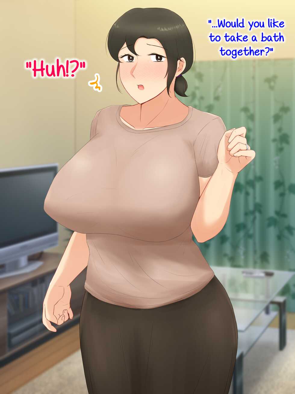 [Nureshidare] Itsumo yasashii bakunyuu kaasan ni honki de koi shita boku ga boshi rabuhamesekkusu o tassei suru made | I Fell Madly in Love with My Kind, Big-Boobed Mom, and Ultimately Achieved Lovey-Dovey Mom-Son Sex [English] [incogna777] - Page 35