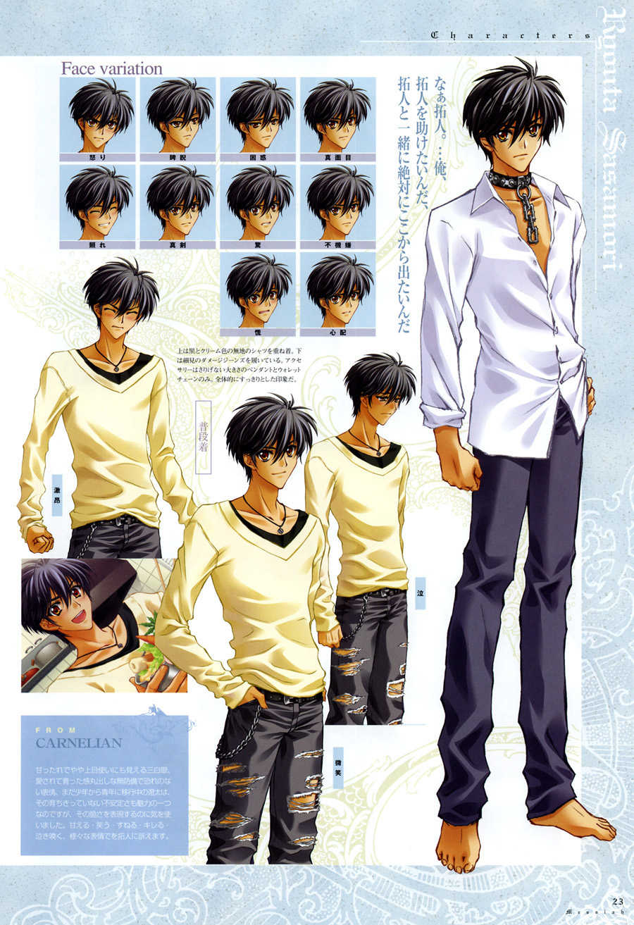 [Carnelian] Trinity - Messiah Visualbook - Page 23