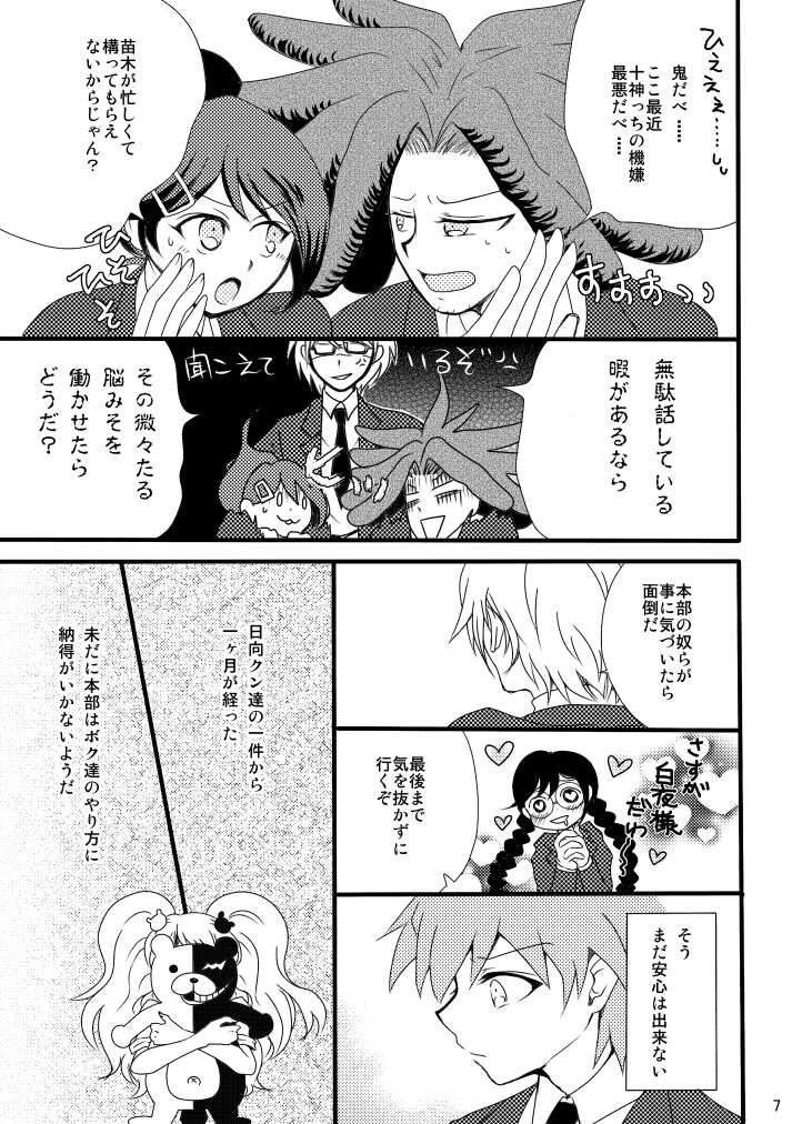 [Nenshuu 550-yen (PON)] Love to Interfere with the Work (Danganronpa) [Digital] - Page 5