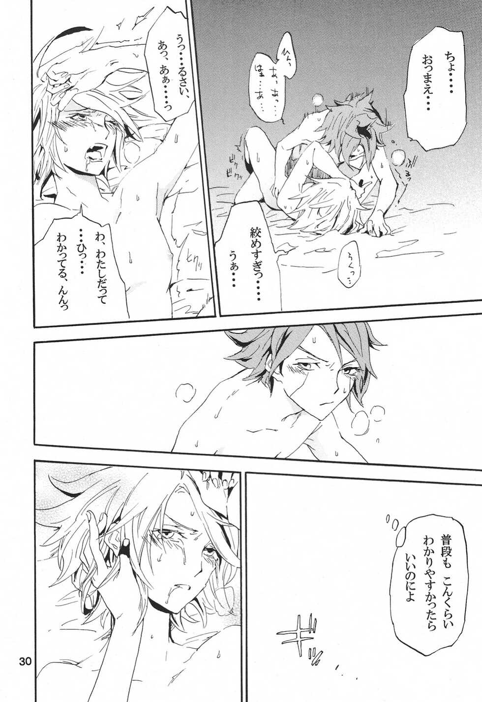 [Shallow Sleep (Shiina Yu)] ecstasy (Inazuma Eleven) - Page 29