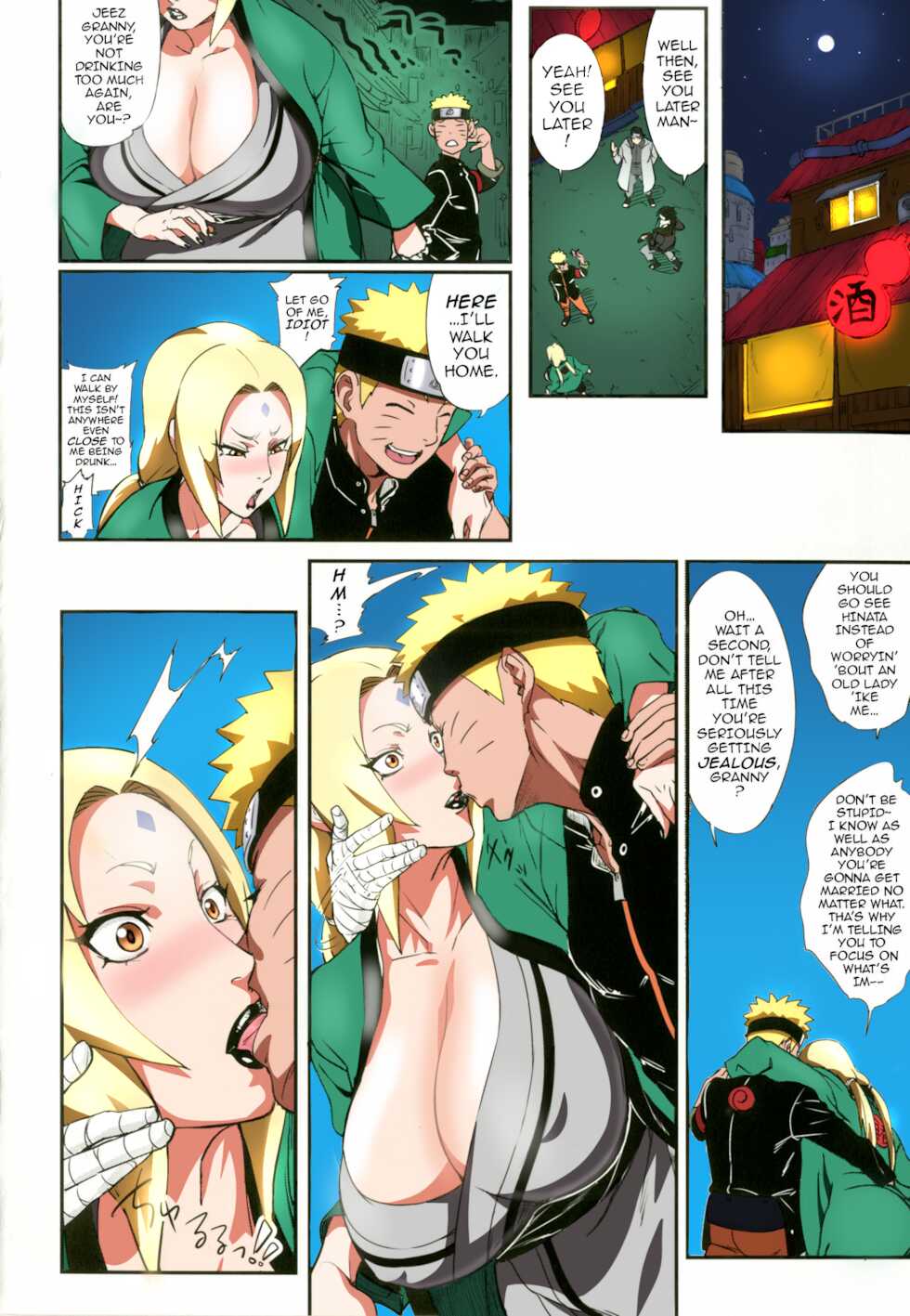 [Aroma Gaeru (Numahana)] Jukumitsuki Intouden 2 | Debauchery of a Mature Honeypot Princess Ch 2 (Naruto) [English] {darknight} [Colorized] [Digital] - Page 3