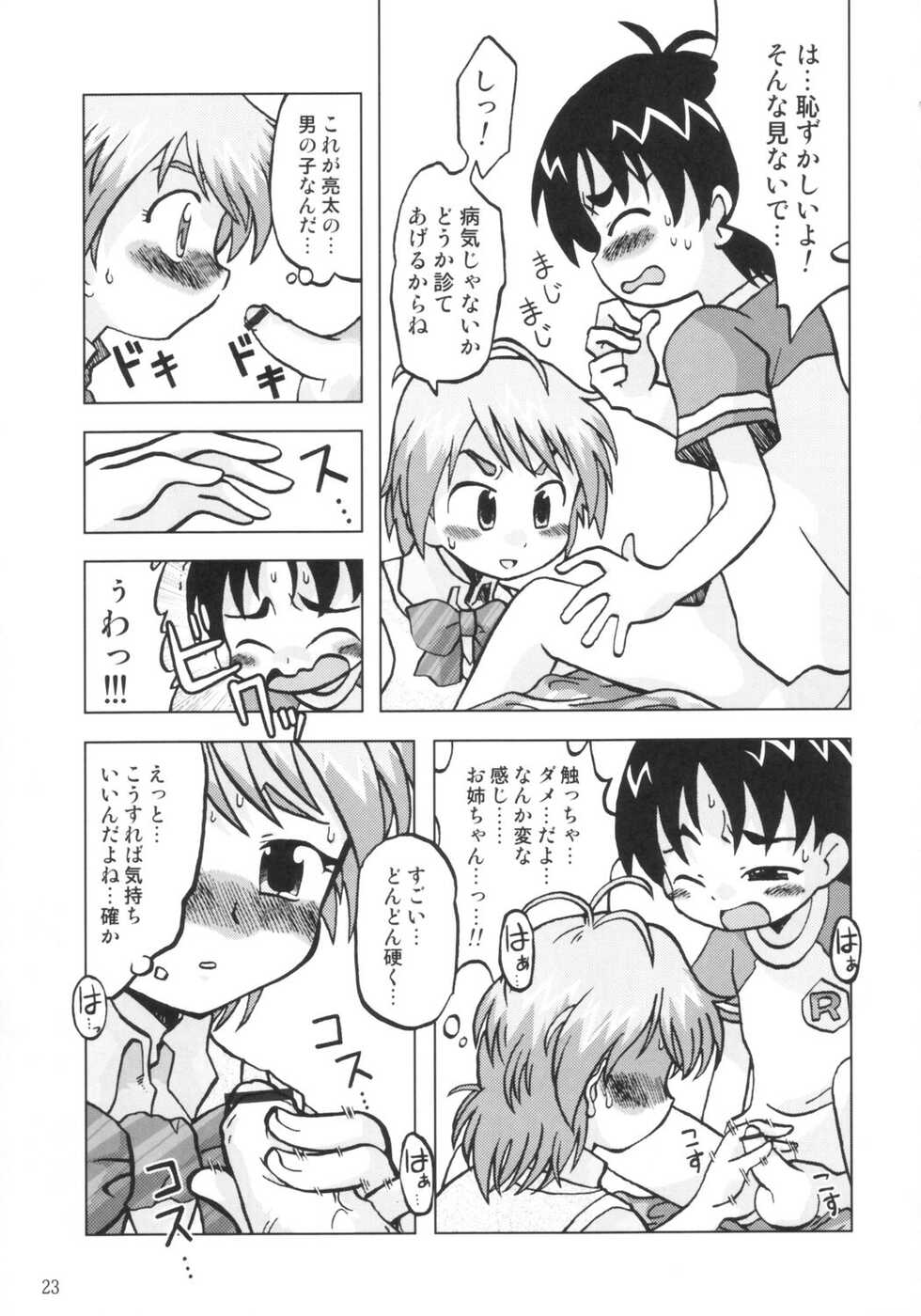 (C66) [Ukkaridou (Inari Satsuki, Shimazu Isami)] NAGISA NO KAGIKAKKO (Futari wa Precure) - Page 22
