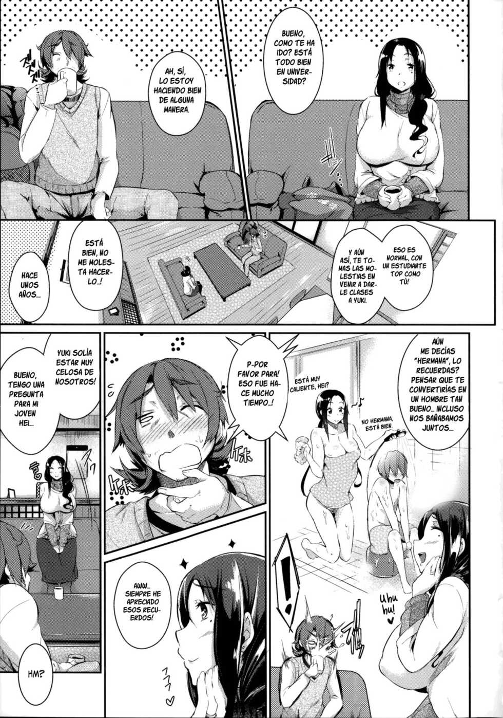 [Kuro no Miki] Yukidoke Renbo + Yukidoke Renbo Another Point (Rennyu Order) [Spanish] [Lukelun Translations] - Page 19