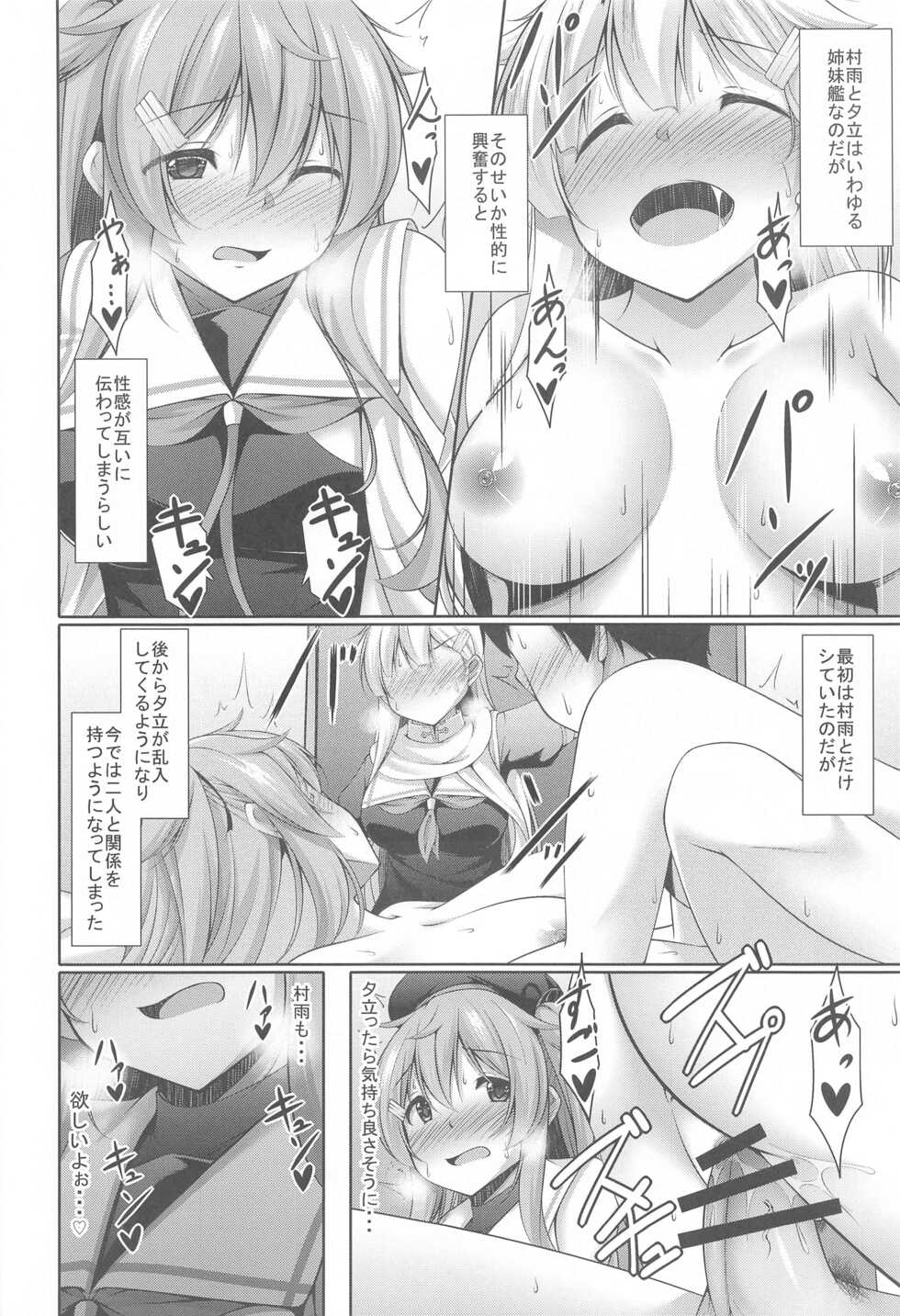 (C99) [Yokazetei (Narukami Ginryu)] MuraDachi Seikan Sympathy (Kantai Collection -KanColle-) - Page 9
