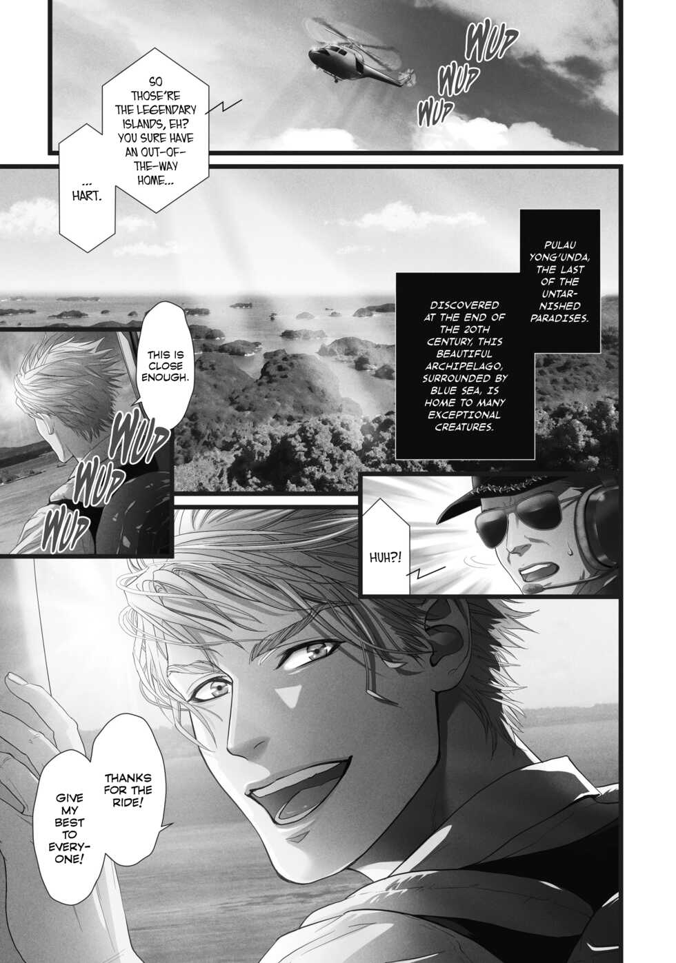 [Ike Reibun] 8-nin no Senshi | Dick Fight Island Vol. 1 [English] [Digital] - Page 4