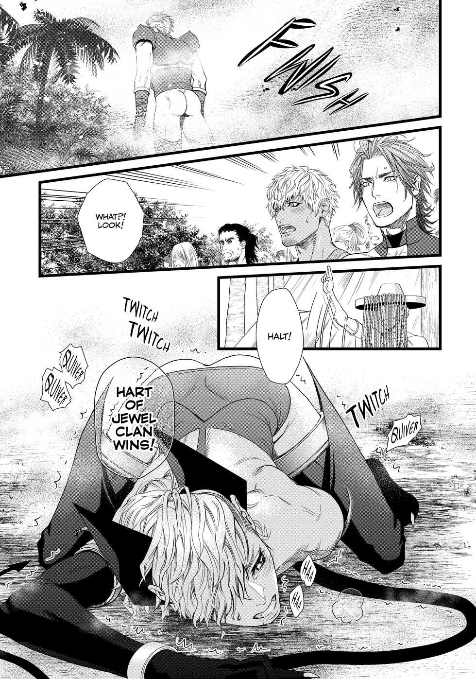 [Ike Reibun] 8-nin no Senshi | Dick Fight Island Vol. 1 [English] [Digital] - Page 34