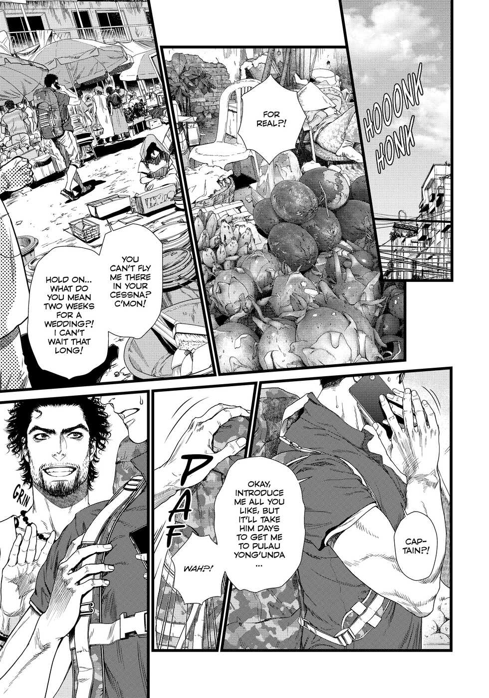 [Ike Reibun] 8-nin no Senshi | Dick Fight Island Vol. 1 [English] [Digital] - Page 38