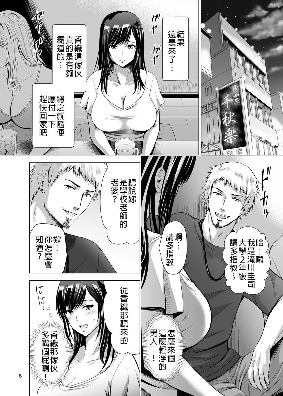 [Studio BIG-X (Arino Hiroshi)] Moto Gal Wakazuma ga Yarikon ni Sanka Shita Ken | 前太妹年輕人妻不小心參加了肉體聯誼記 [Chinese] [禁漫漢化組] [Digital] - Page 8