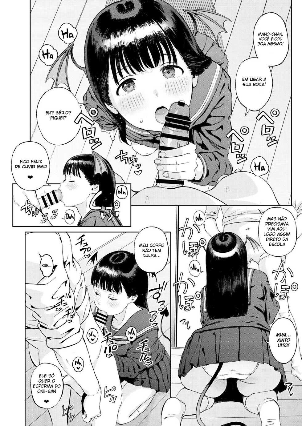 [Satellites (Satetsu)] Koakuma-chan ni Saiin Sareta node Sakusei Sex de Aishiacchaimashita. [Portuguese-BR] [Digital] - Page 7