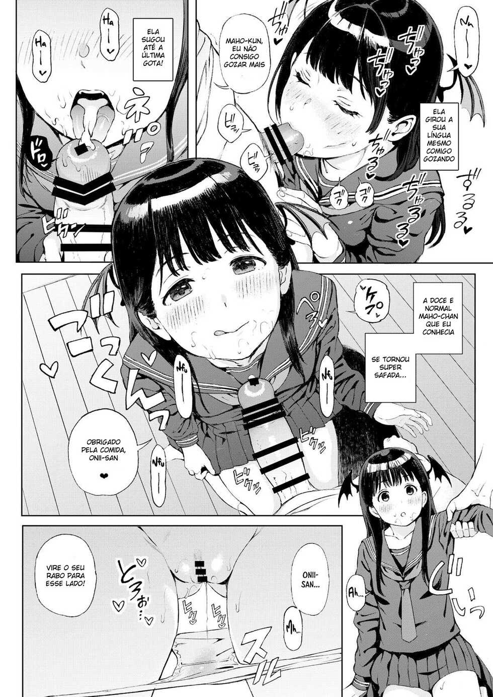 [Satellites (Satetsu)] Koakuma-chan ni Saiin Sareta node Sakusei Sex de Aishiacchaimashita. [Portuguese-BR] [Digital] - Page 9