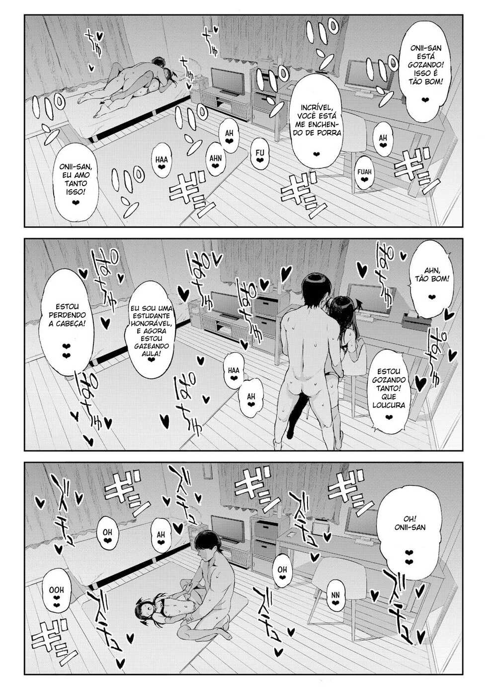 [Satellites (Satetsu)] Koakuma-chan ni Saiin Sareta node Sakusei Sex de Aishiacchaimashita. [Portuguese-BR] [Digital] - Page 18