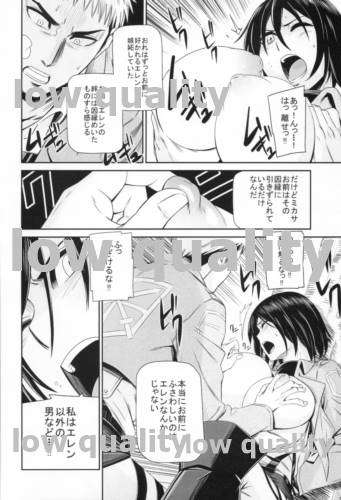 (C84) [Kiyosumi Hurricane (Kiyosumi Hurricane)] Gekishin (Shingeki no Kyojin) - Page 11