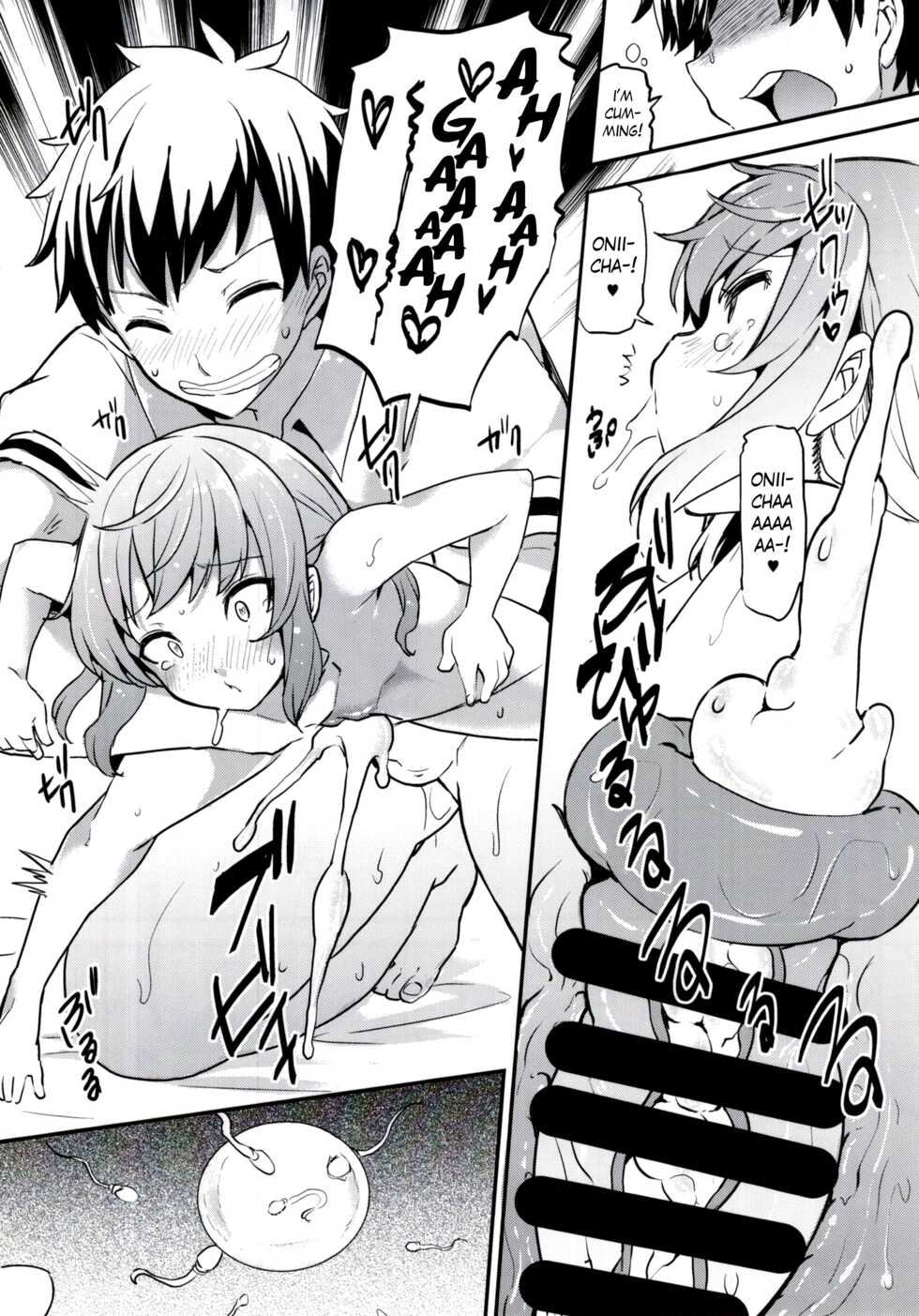 (C90) [Arysuivery (Ayakase Chiyoko, Ayakase Riberi)] Rina to Onii-chan no Ikenai Ojikan | Rina and Onii-chan's Forbidden Time [English] [The Blavatsky Project] - Page 17