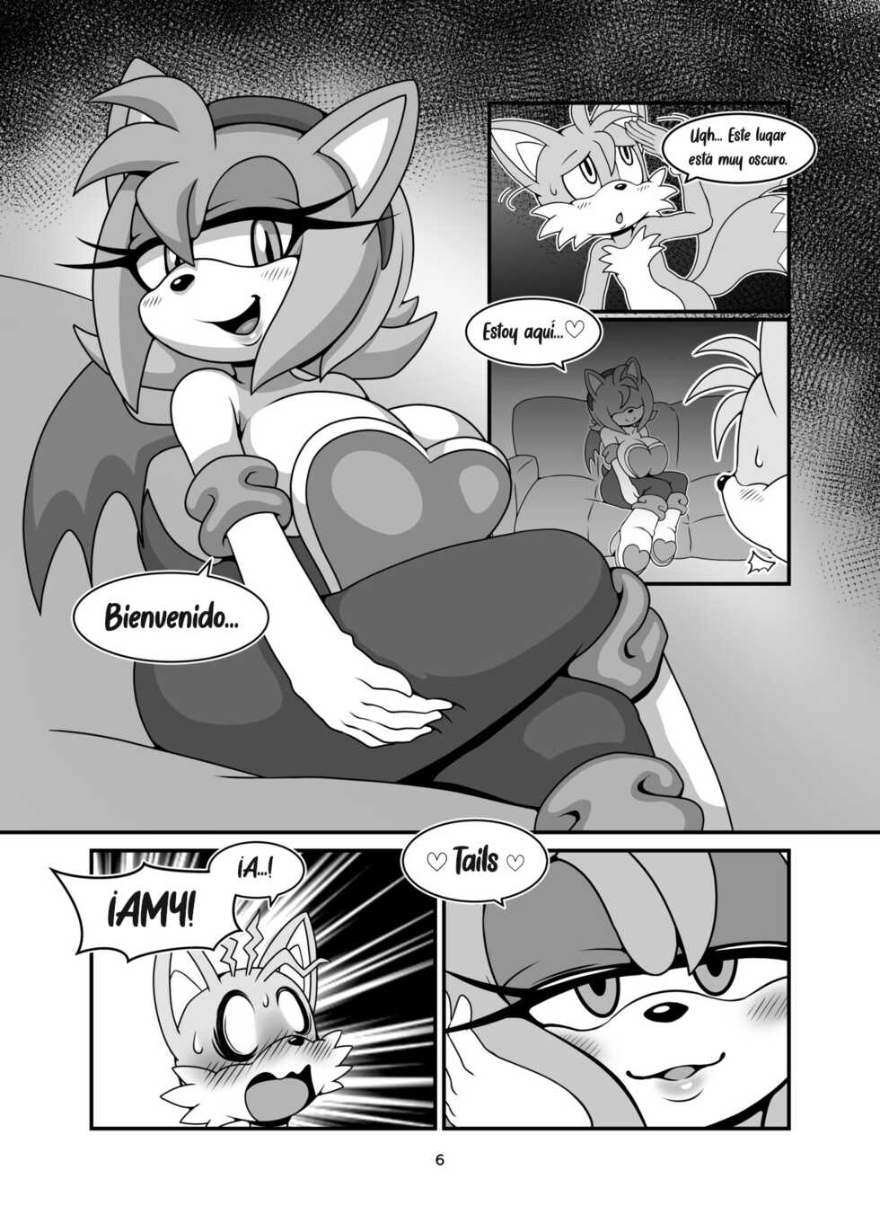 [Michiyoshi] Canned Furry Gaiden 5 [Spanish] (Sonic The Hedgehog) - Page 6