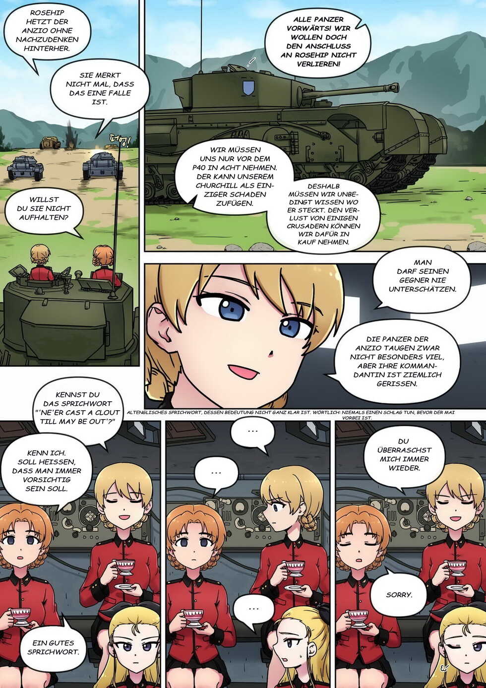 (Mackgee) Black? White? What's your choice? (Girls und Panzer)(German)[uxo90] - Page 5