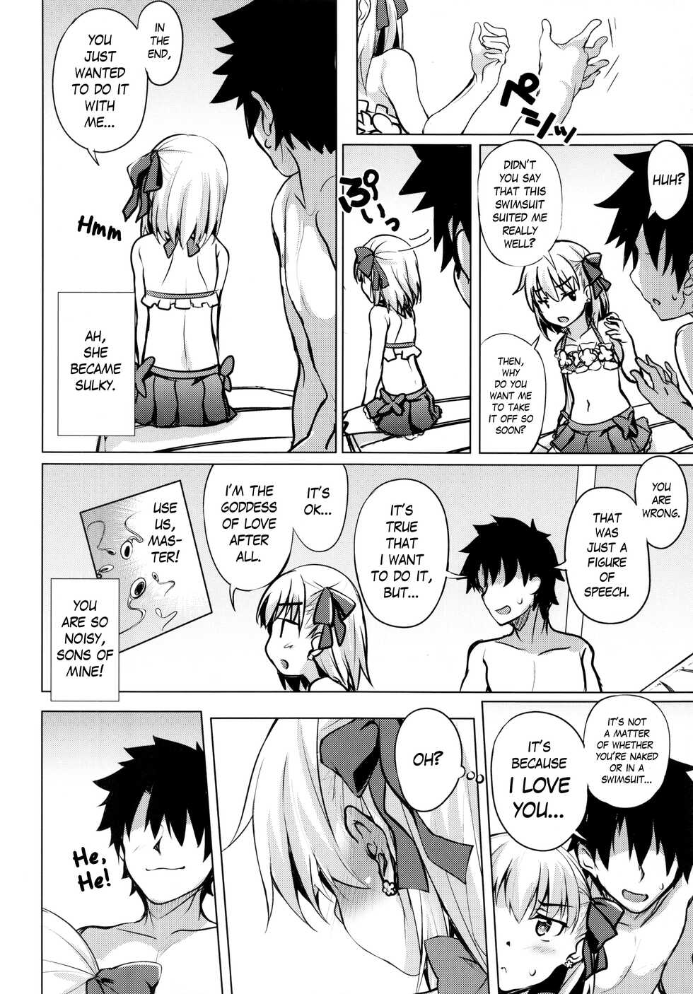 (C99) [Part K (Hitsujibane Shinobu)] Choroi Kama wa Mendoukusai (※Kawaii) | The Easily Deceived Kama is so Bothersome (※Cute) (Fate/Grand Order) [English] [The Blavatsky Project] - Page 6
